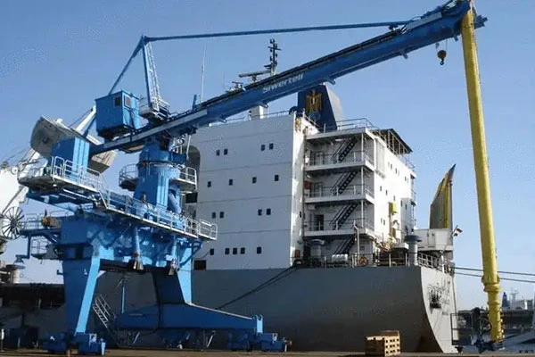 Screw Type Ship Unloader Structure