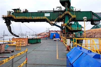 Pier Pelare Bulk Bärare